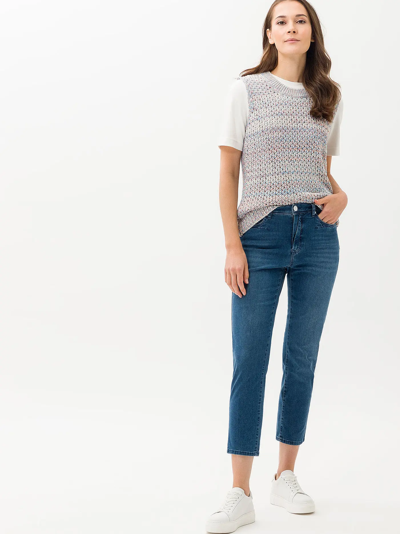 BRAX | Jeans 7/8 MARY S | dunkelblau
